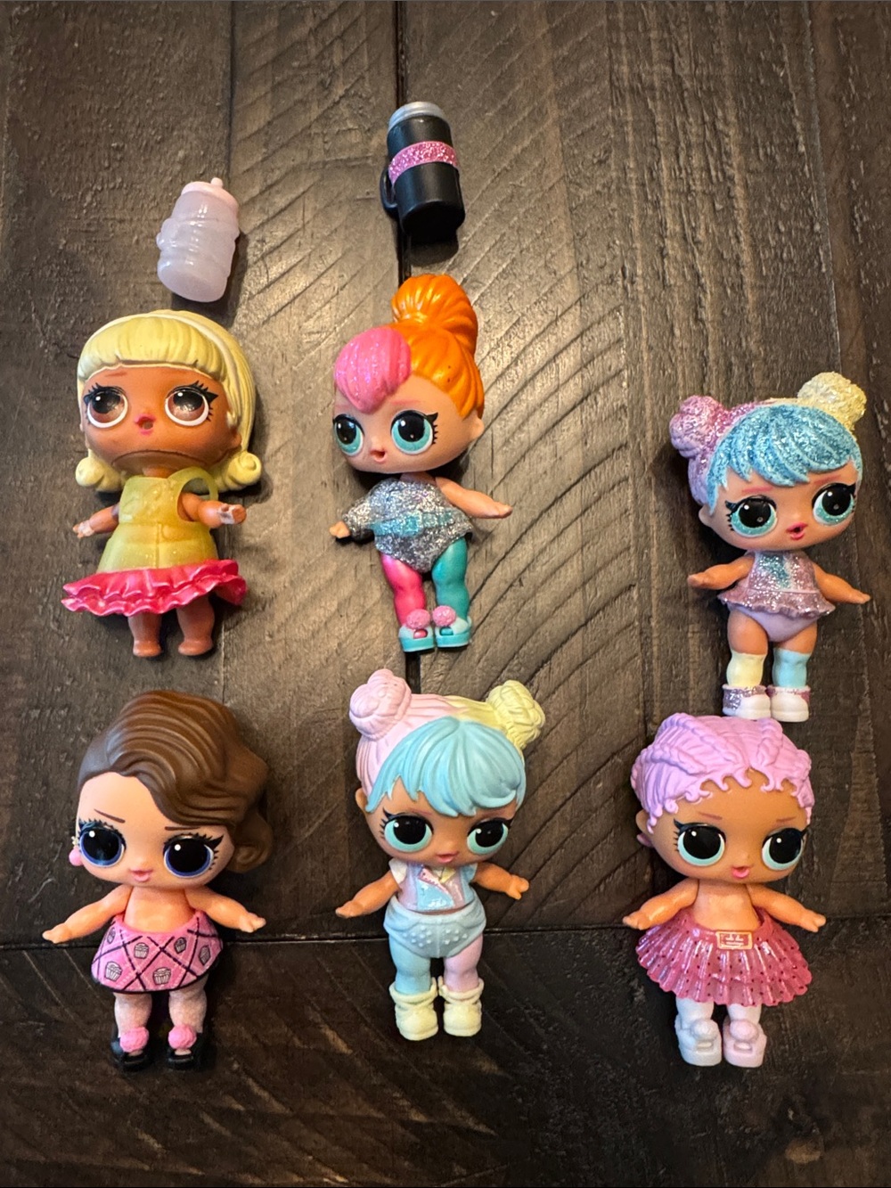 LOL Surprise! Mini Doll Lot - Colorful Glittered Dolls